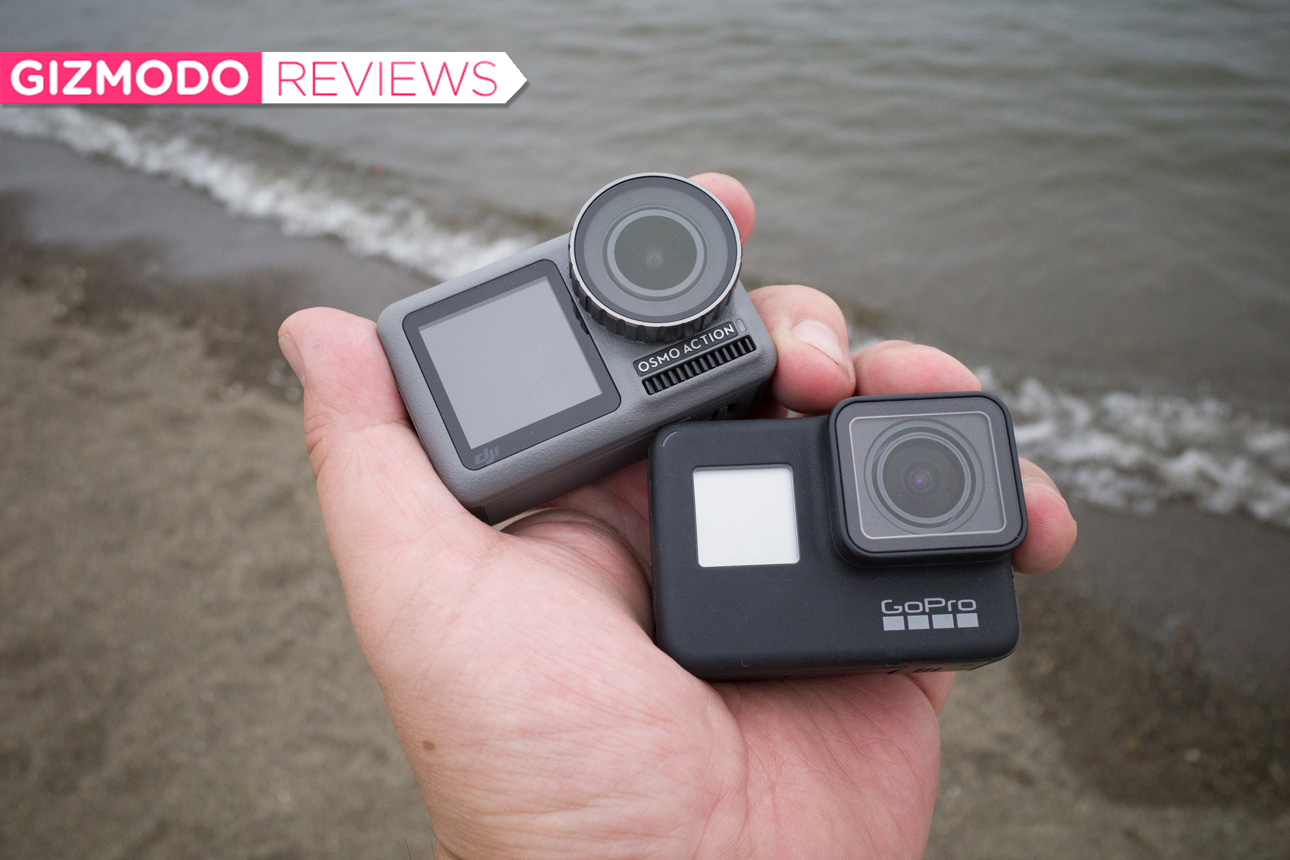 比較レビュー】Osmo Action vs GoPro HERO 7 Black：強いて言うなら