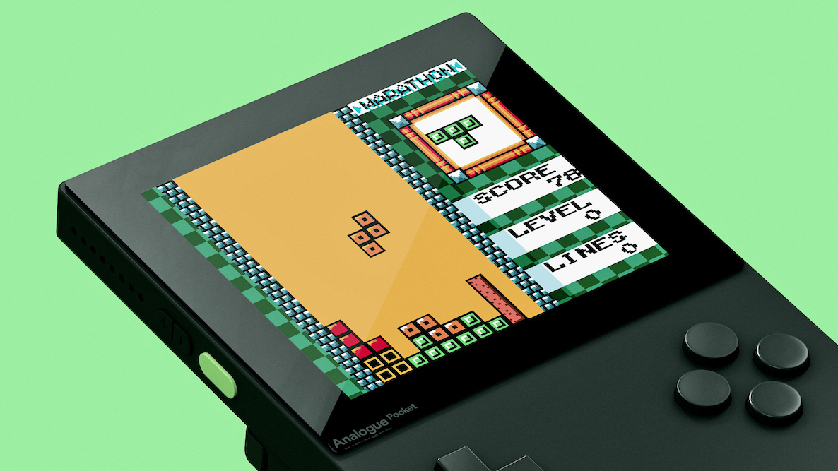 ゲームボーイの究極クローン携帯ゲーム機「アナログ・ポケット