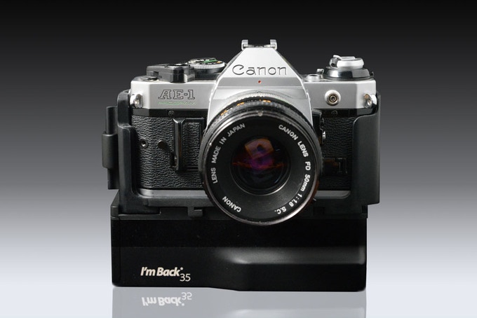 懐かしのフィルムカメラをデジカメに変身させる「I'm Back 35