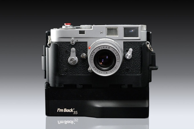 懐かしのフィルムカメラをデジカメに変身させる「I'm Back 35