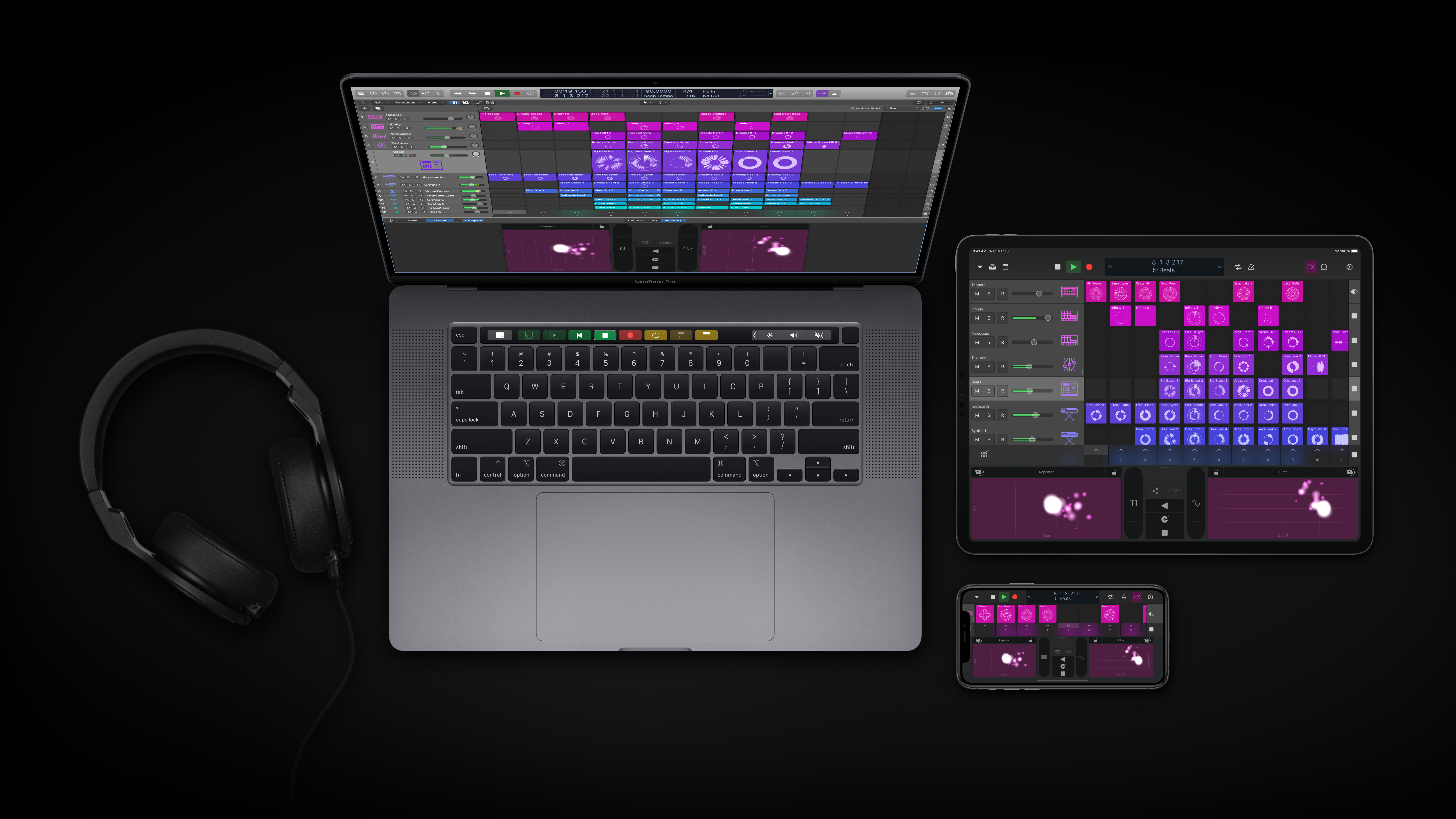 Logic Pro Xが発表以来の大規模アップデート。ナウい、見やすい 
