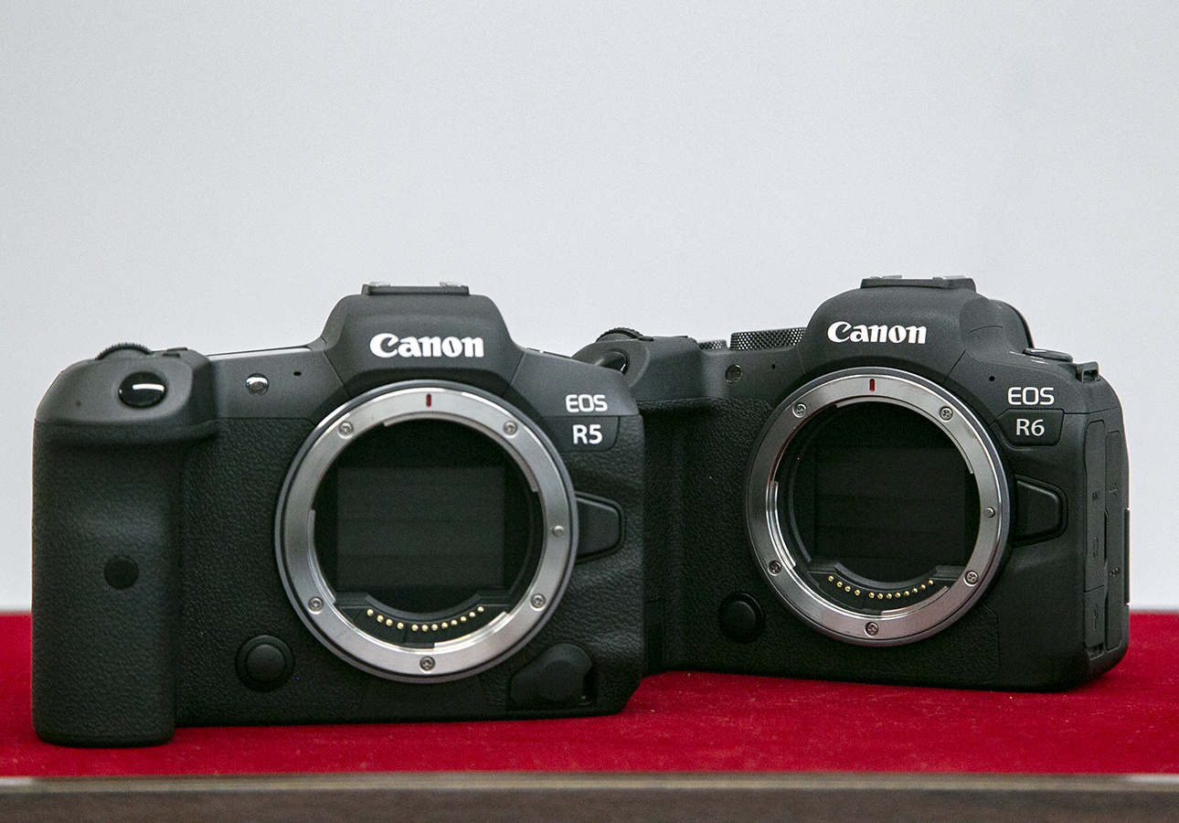 キヤノンのフルサイズミラーレスカメラEOS R5＆EOS R6ハンズオン：え 