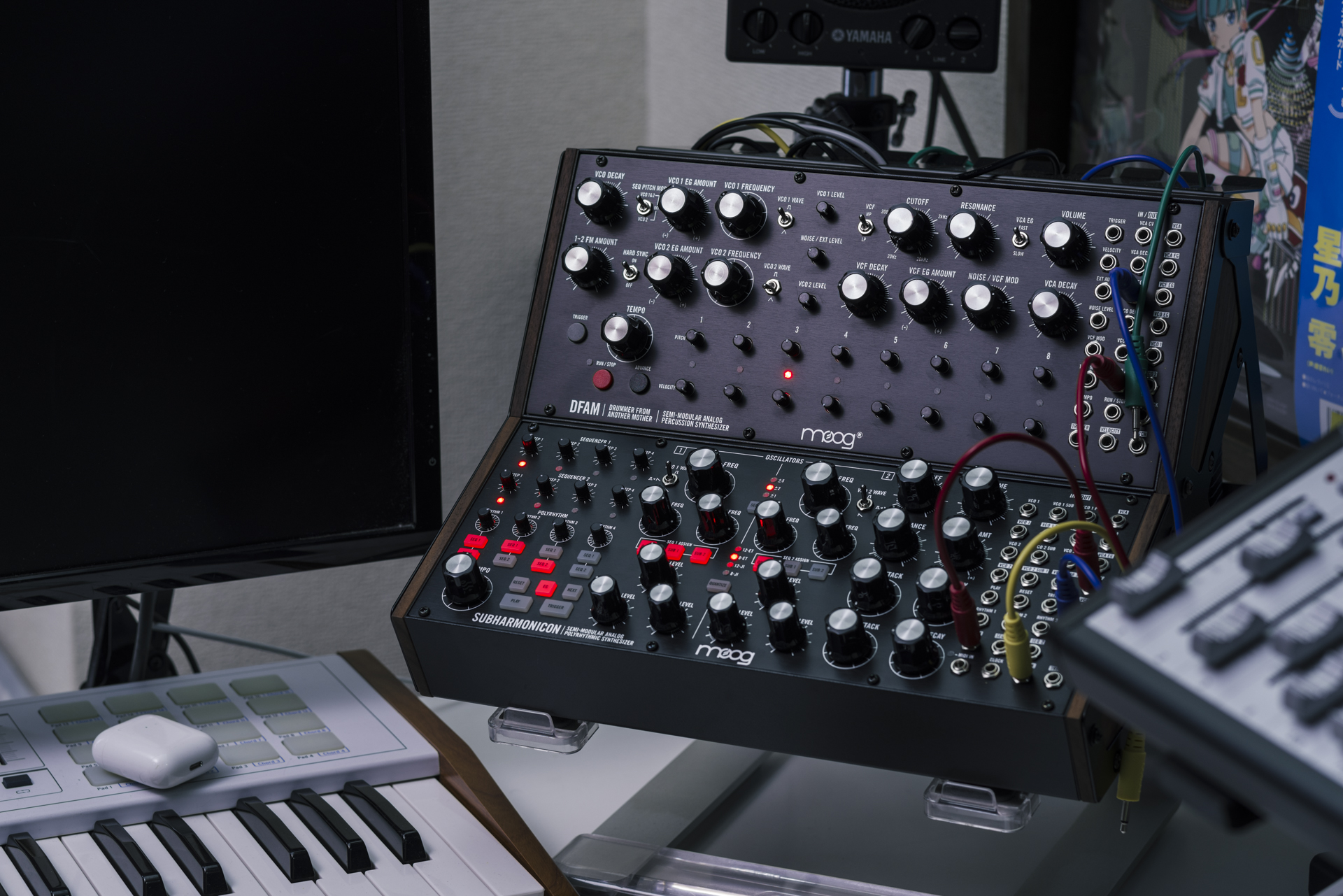 Moog dfam アナログシンセサイザー 本体 このツマミが、日常に創造性をもたらす。アナログシンセ「Moog Sound