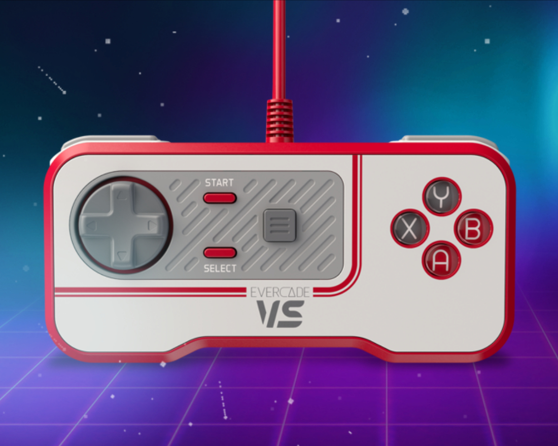 カセット2本挿し＆4人同時対戦ができるレトロゲーム筐体「Evercade VS