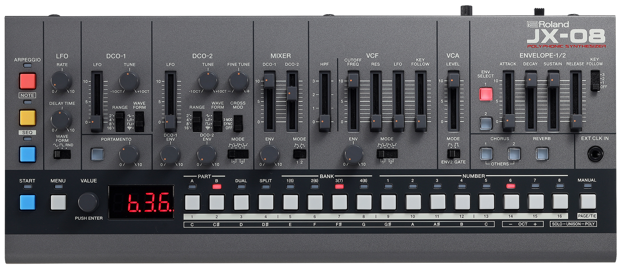 小室サウンドを復刻！ パネルデザインが最高な「JD-08」がRolandから