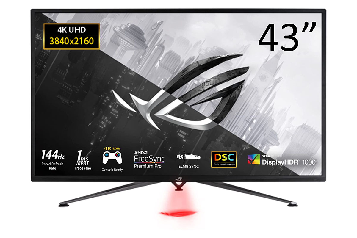 大画面こそ正義。ASUSの43インチゲーミングモニターはいかが