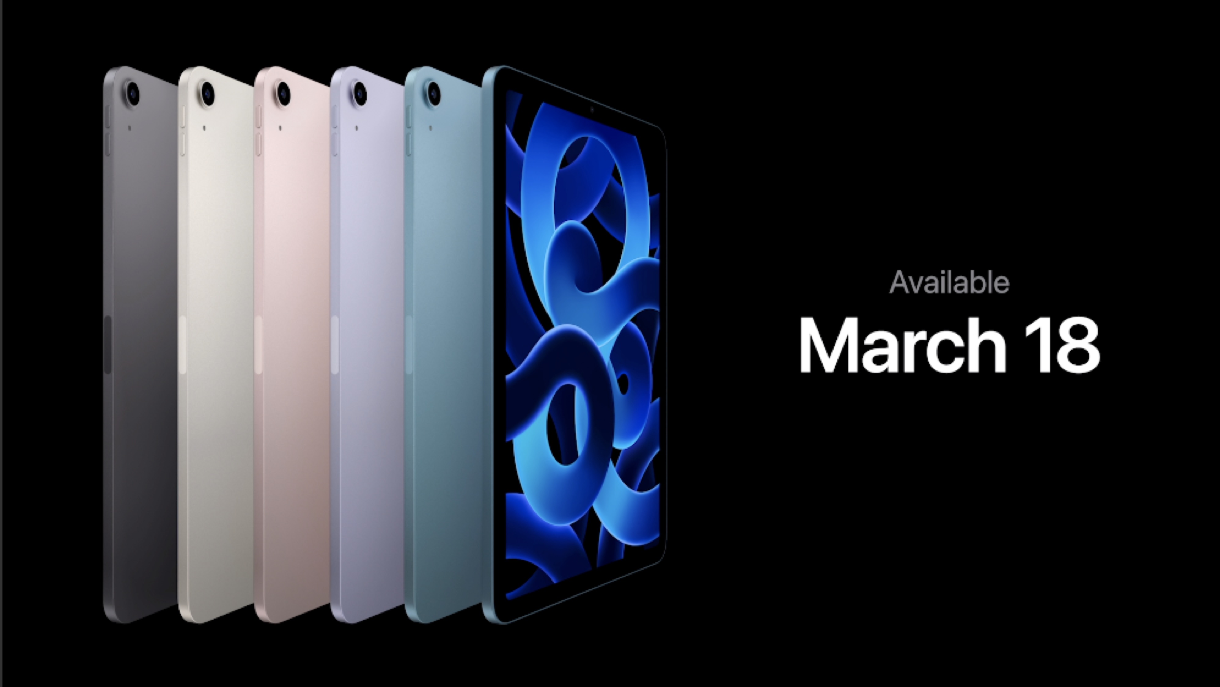 M1チップ搭載、5Gに対応した新しいiPad Air登場 #AppleEvent