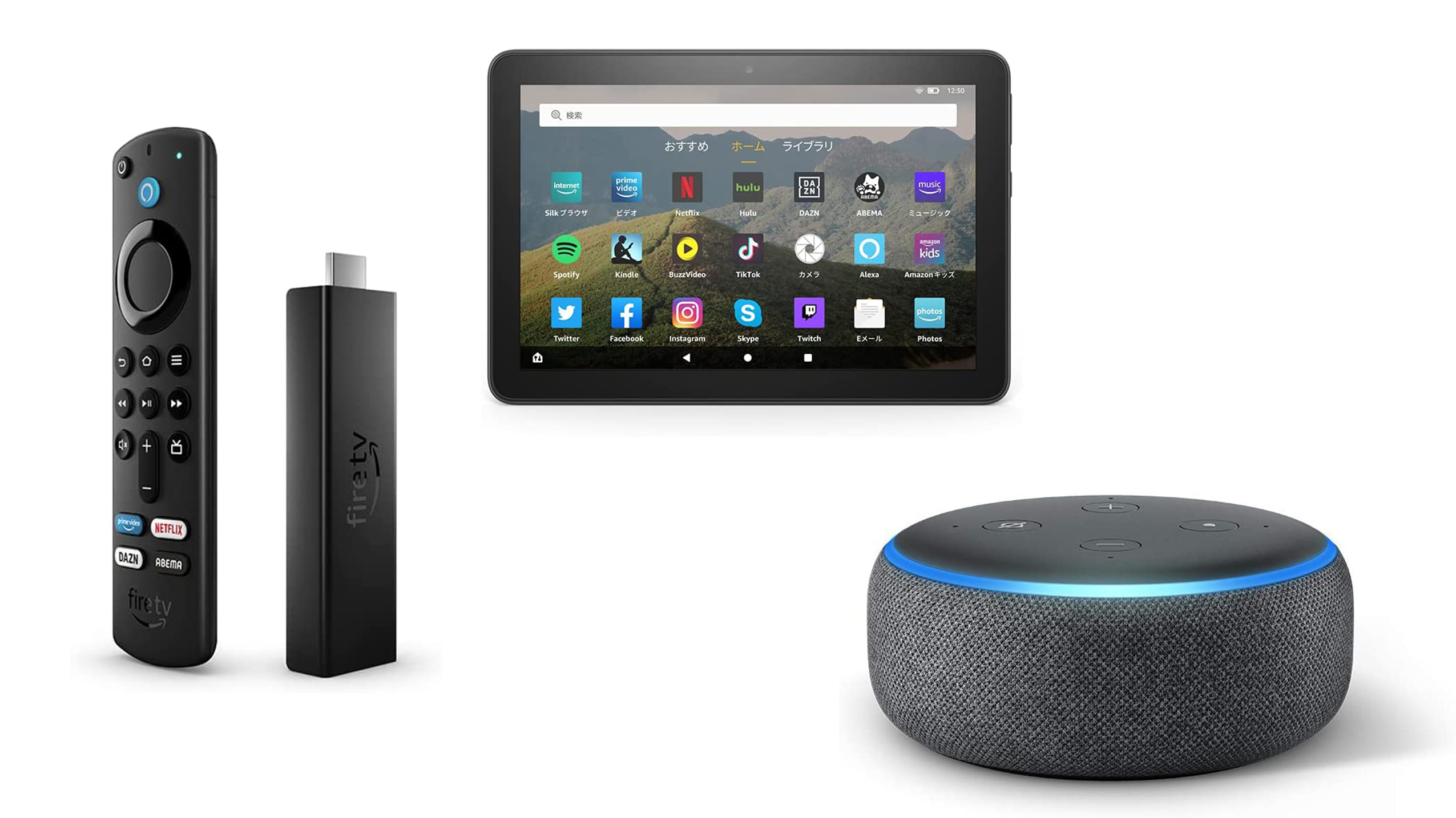 Fire TV Stick 4K Max」「Fire HD 8｣「Echo Dot」。プライムデーで注目