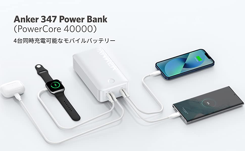 ポタ電との間を埋める存在！ Ankerの40,000mAh大容量モバイル