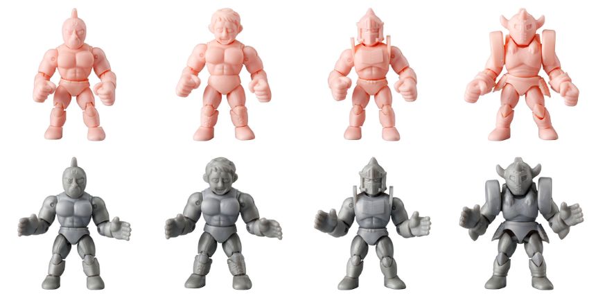 懐かしの「キン消し」に関節が付いてアクション・フィギュア化。キン肉
