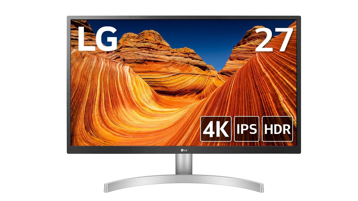 【値下げ中】モニター　LG　27インチ　4K 27インチIPSな4Kモニター。3万円以下っておかしくないか！（歓喜