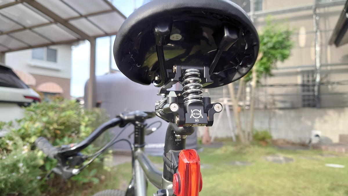 明らかに乗り心地快適！スポーツ自転車でお尻の痛みに悩んでいる人、長