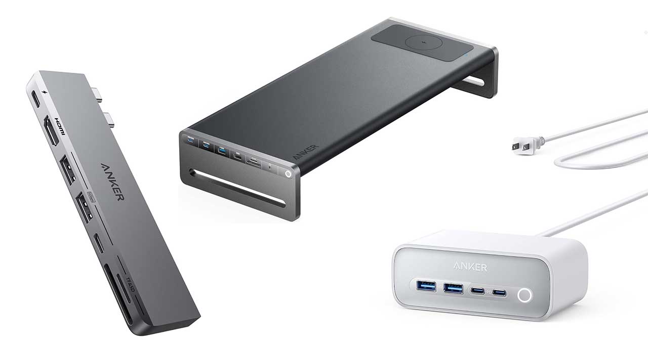 Anker 675 USB-C ドッキングステーション (12-in-1, Monitor Stand
