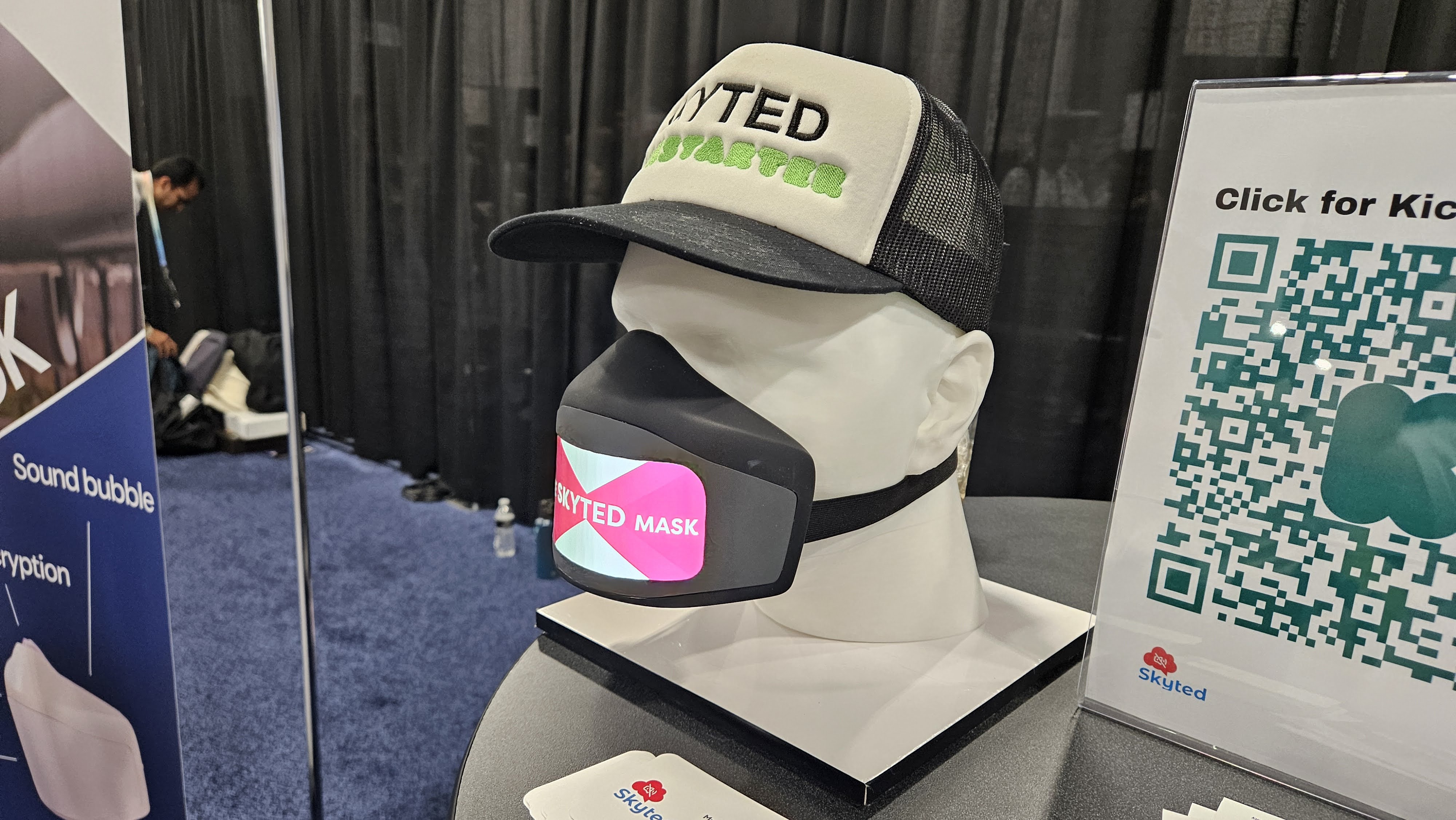 叫び声も80%オフできるサイレントマスク #CES2024 | ギズモード・ジャパン