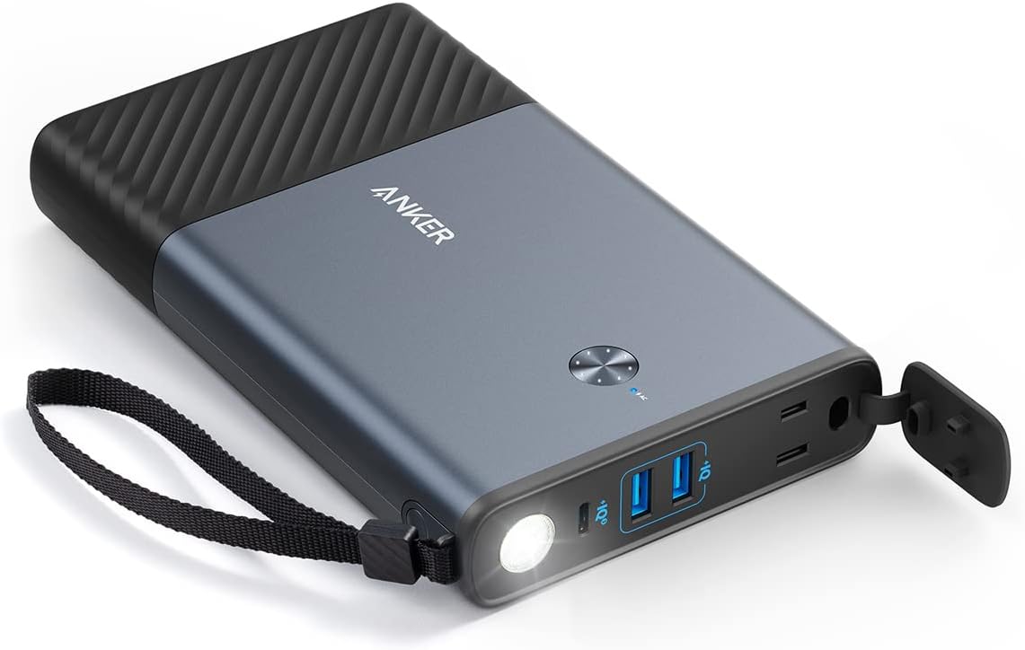 ANKER PowerHouse ポータブル電源【予約済9000】 厚さ3cmなのにAC出力できる。備えにも頼もしいアンカーのポータブル