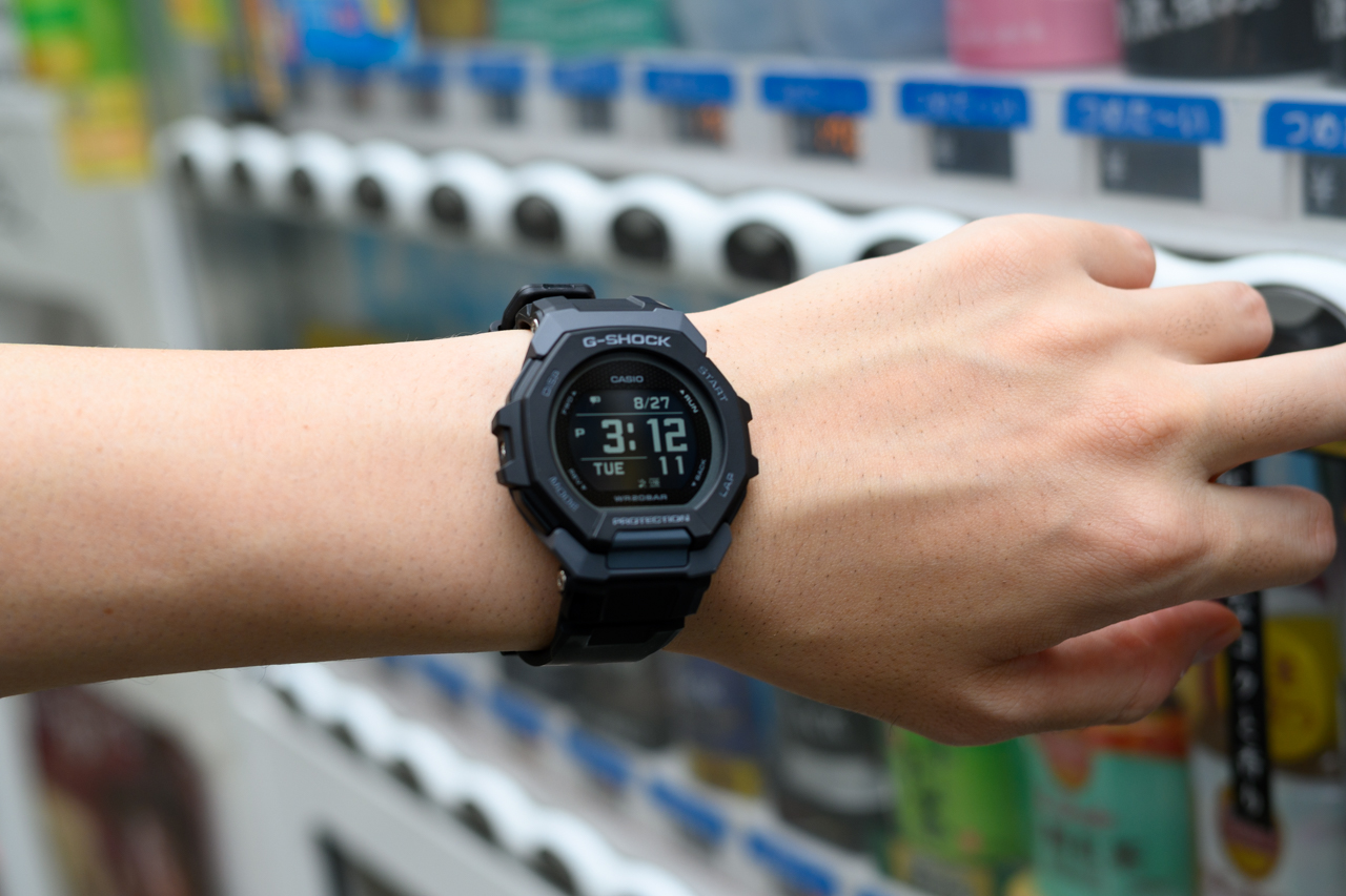 このG-SHOCK「あっさりスマートウォッチ」なところが気に入った