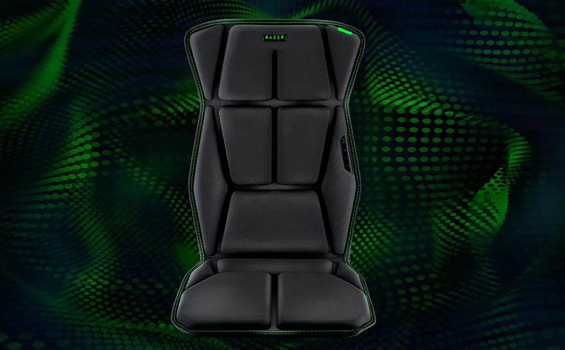 Razerの震えるゲーミングクッション、日本でもデビュー | ギズモード