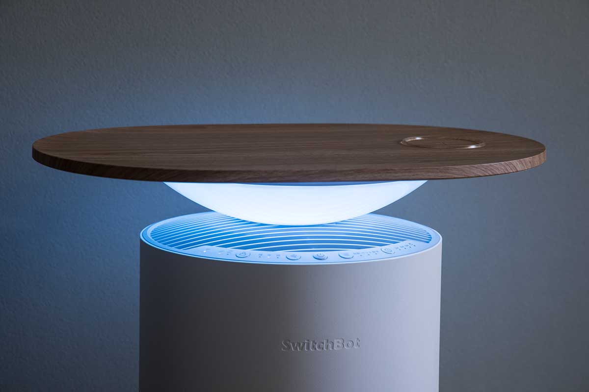 SwitchBot 空気清浄機 Table ウッド天板付 サイドテーブル型 SwitchBot