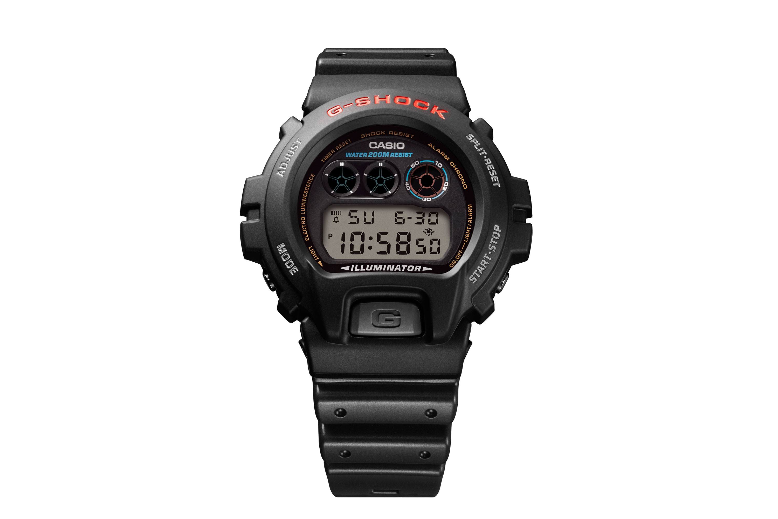 G-SHOCK定番モデル、30周年を祝う復刻版。「ザ・90年代」で今また新鮮