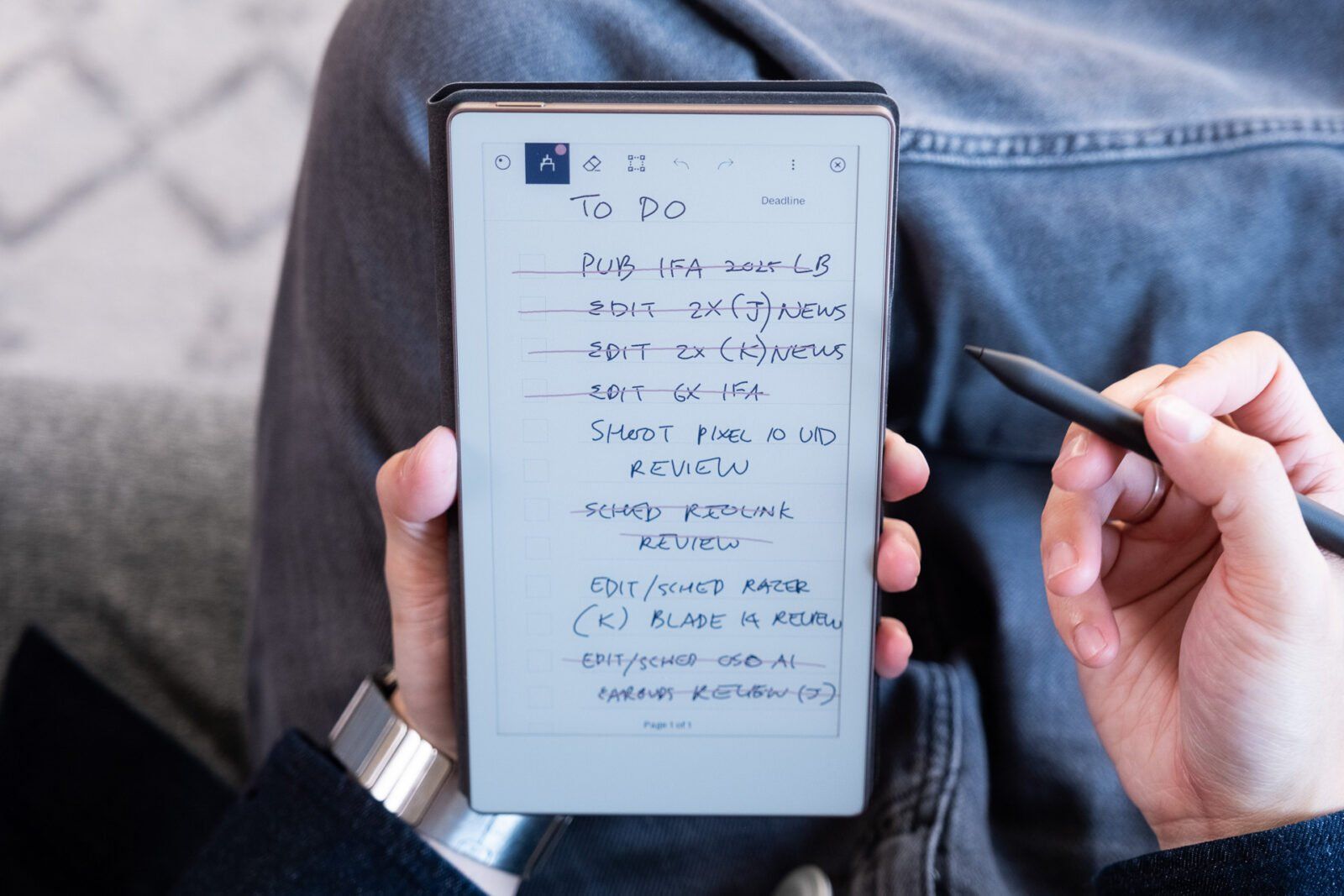 手書き派の夢、ついに？ reMarkableの7.3インチE Inkタブレットに 