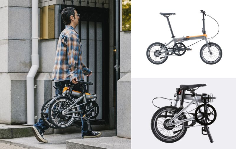まるで電動じゃないような「折りたたみ電動自転車」DAHONから登場