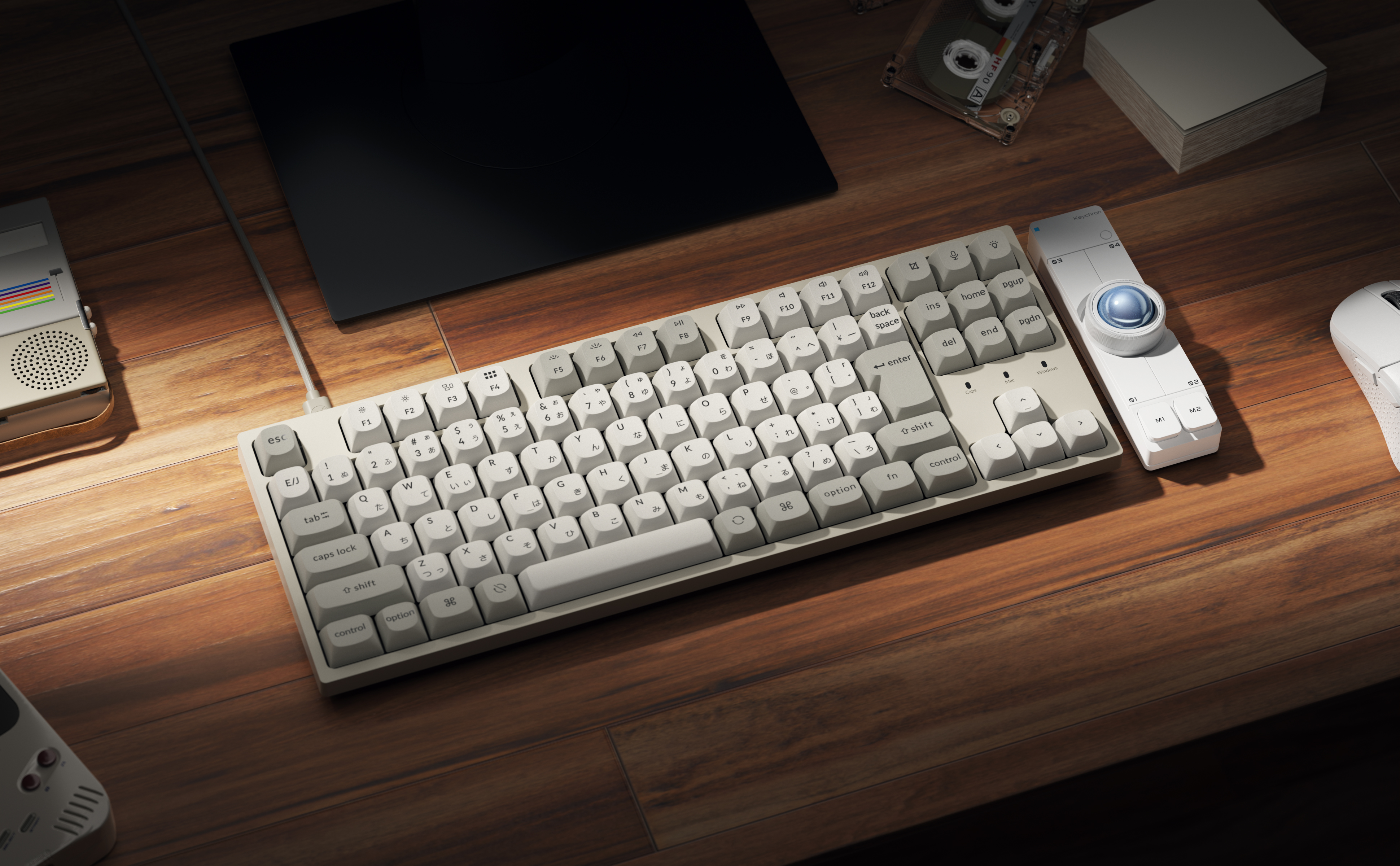 お得】キークロン ネイププロ Keychron NapePro 白ボール2個付