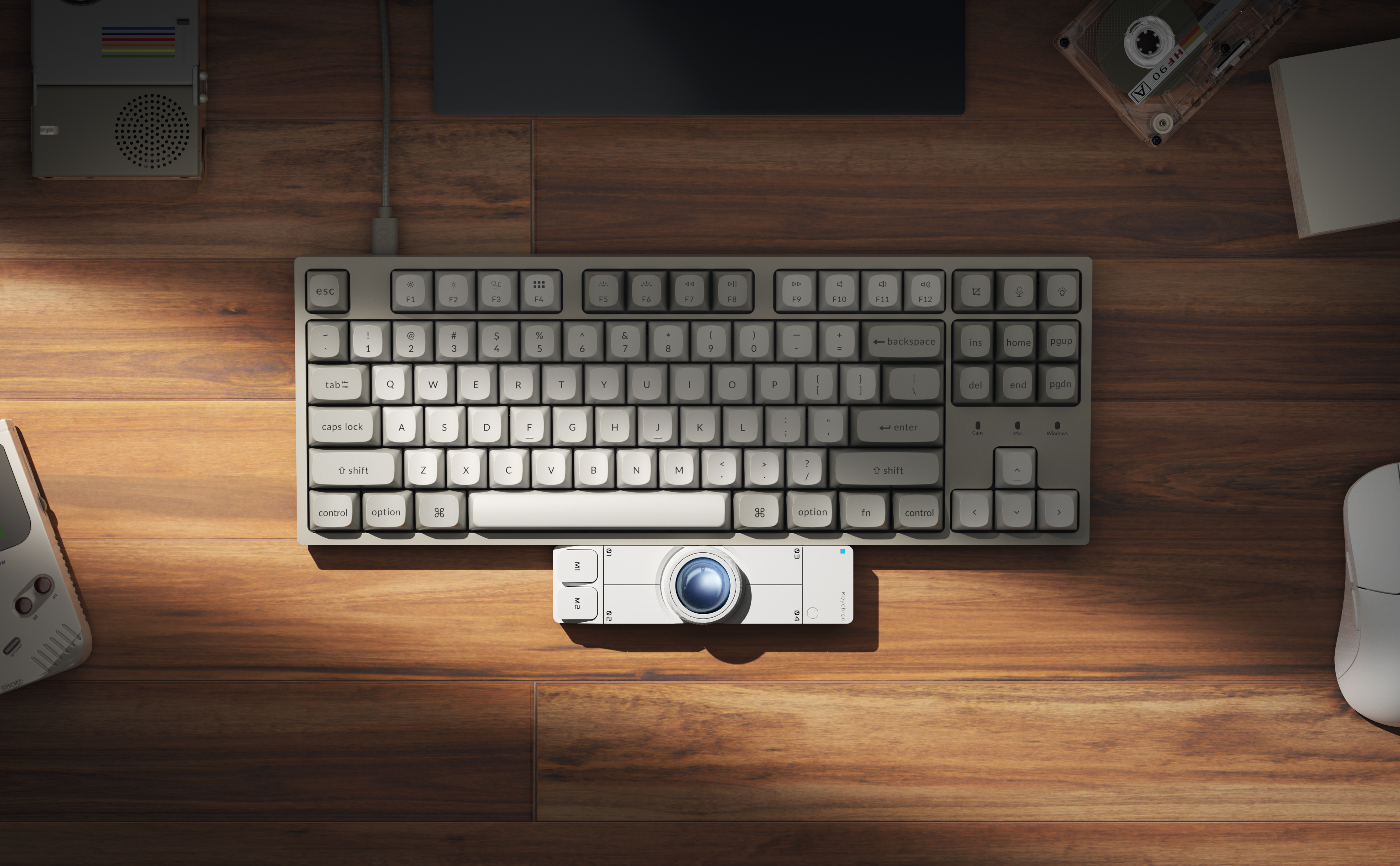 Keychron×ギズモード共同開発の「Nape Pro」、11月20日よりクラファン