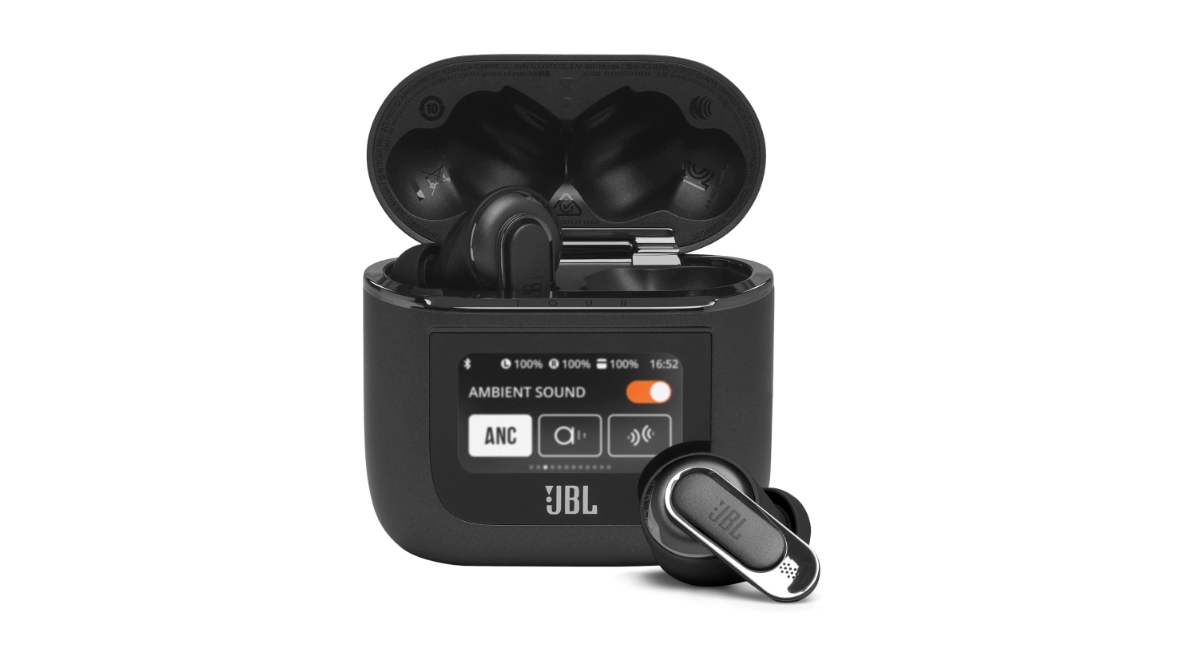 JBL TOUR PRO 2」に一目惚れ。この情報量とかっこよさを見てよ
