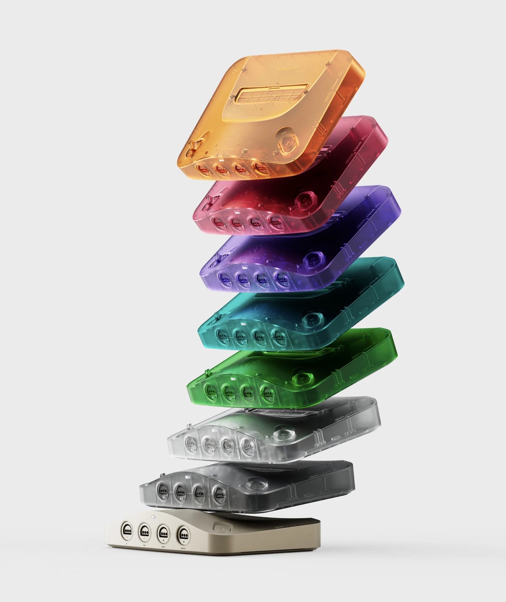 この色味エモい。N64エミュ機「Analogue 3D」にスケルトンモデルが登場 