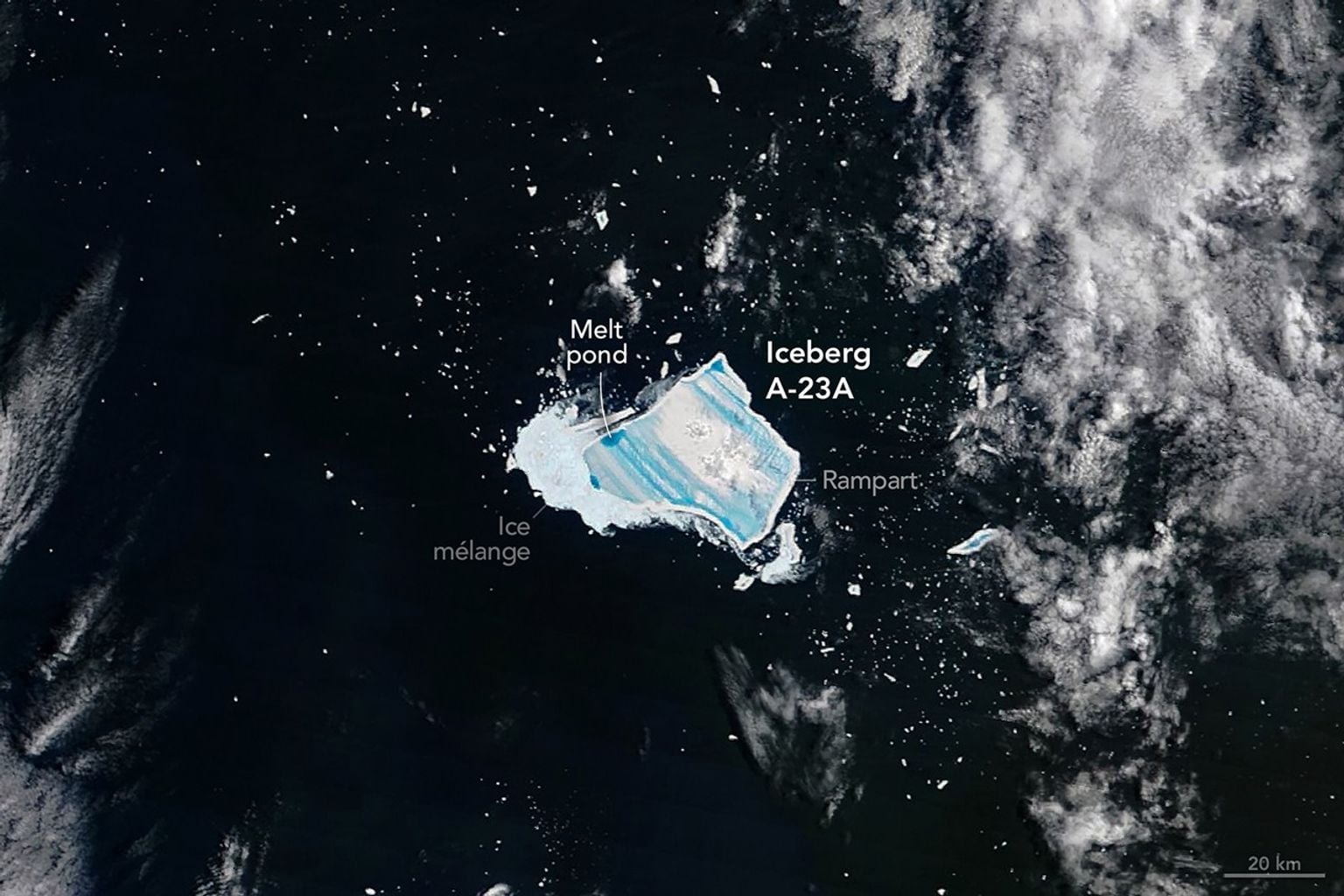 かつて世界最大だった南極最古の氷山が崩壊寸前 | ギズモード・ジャパン