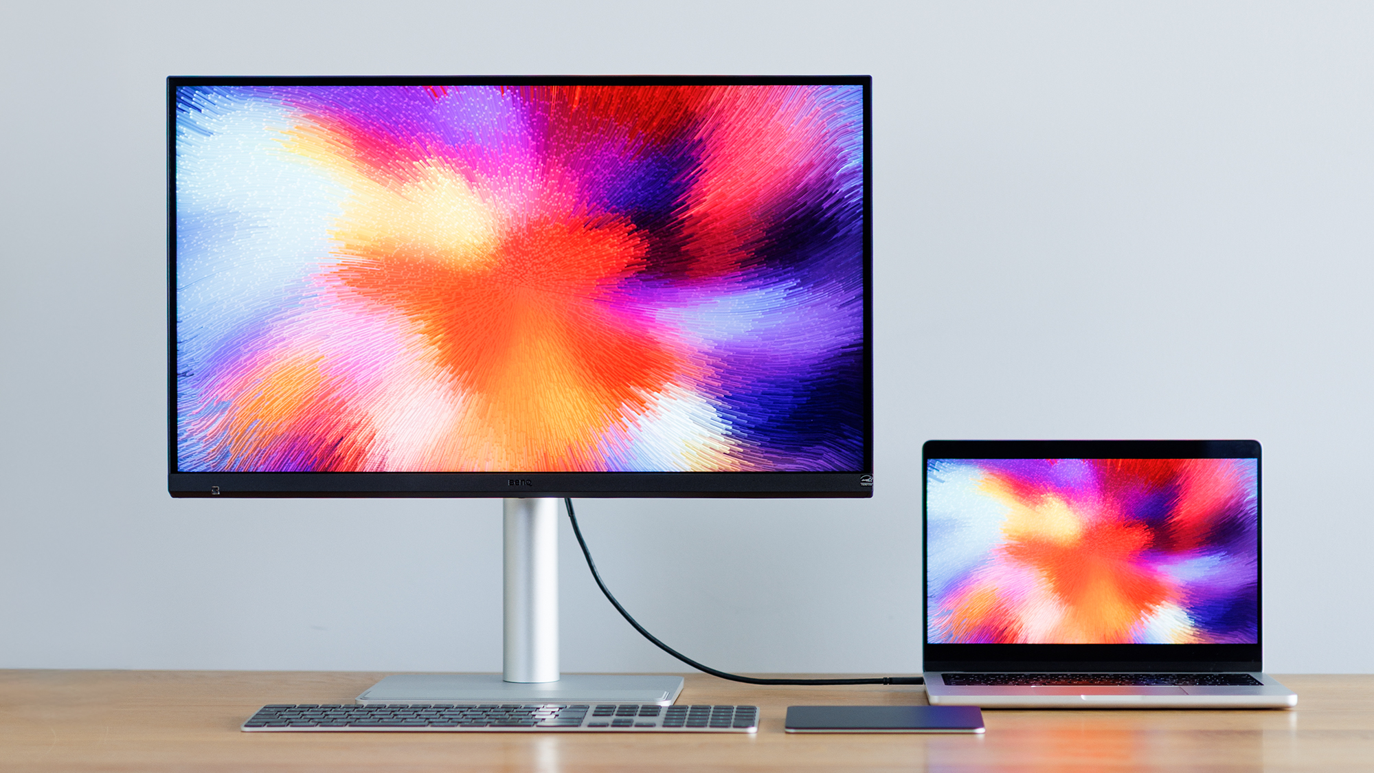 お待たせしました。BenQ⾃⾝が「Mac向け」を謳うモニターに5Kモデルが