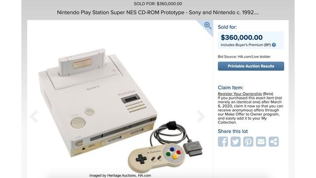 約3700万円で落札されたPlayStationがあった話 | ギズモード・ジャパン