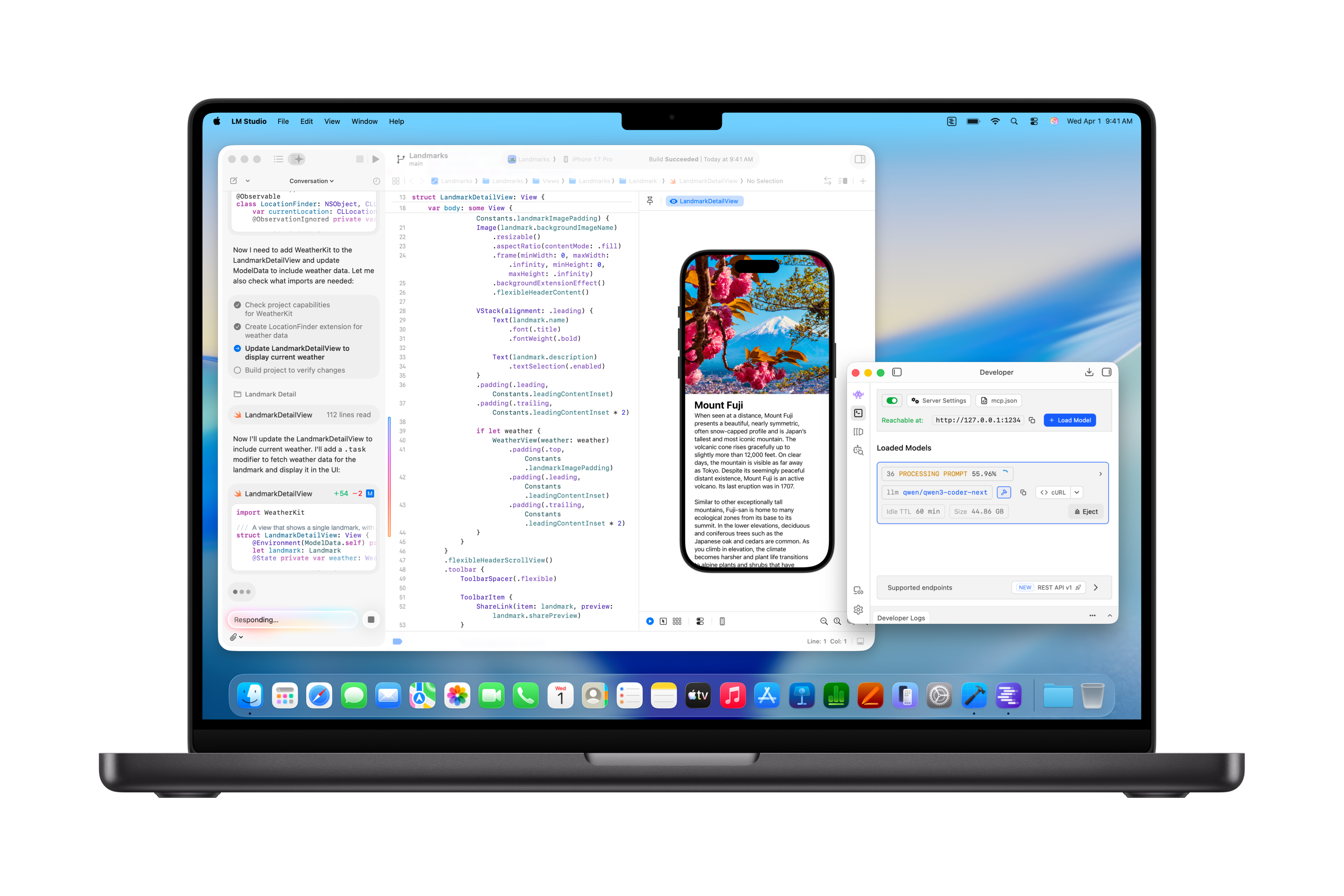Appleは言っている。「新しいMacBook ProはローカルLLMにいいぞ」と 