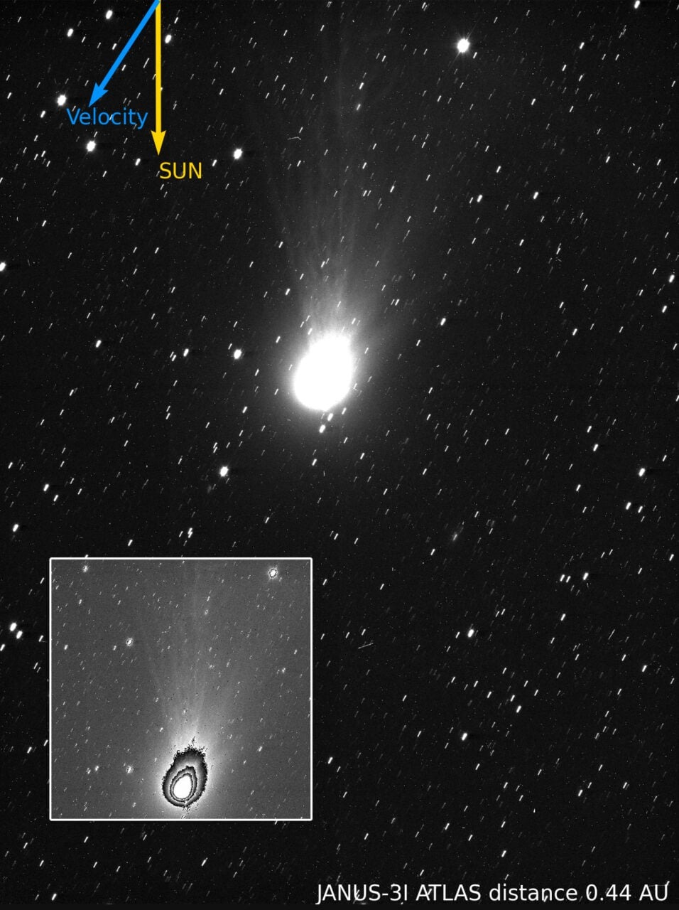 木星探査機JUICEが長旅の途中で「太陽系外からの珍客」を激写