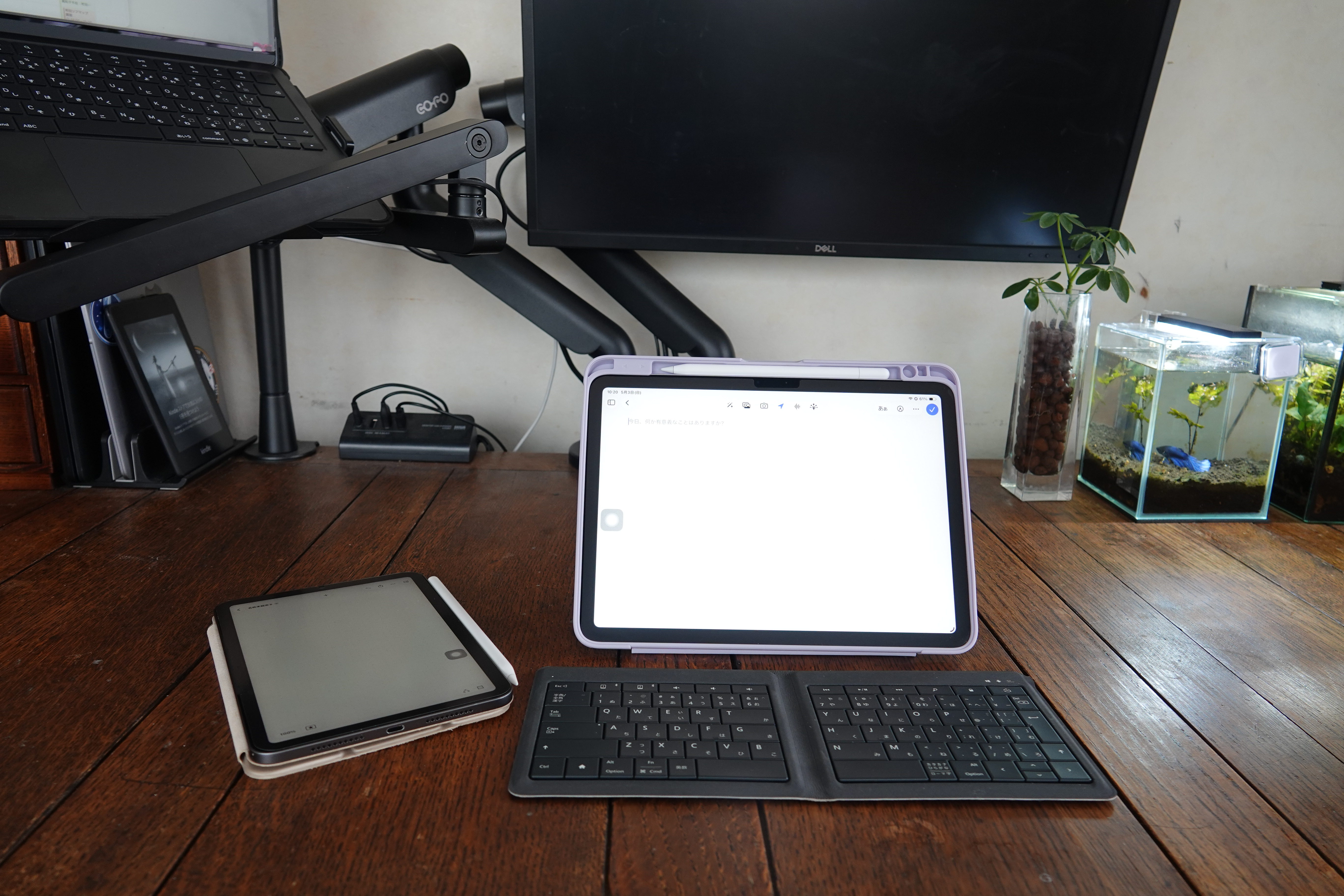 いまの私にはiPad Air 11インチがぴったり。こんなふうに使っています
