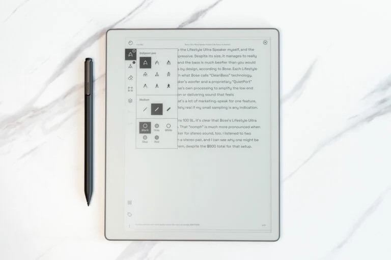 Eインク手書きタブレット「reMarkable」のエントリーモデルが、6年ぶり