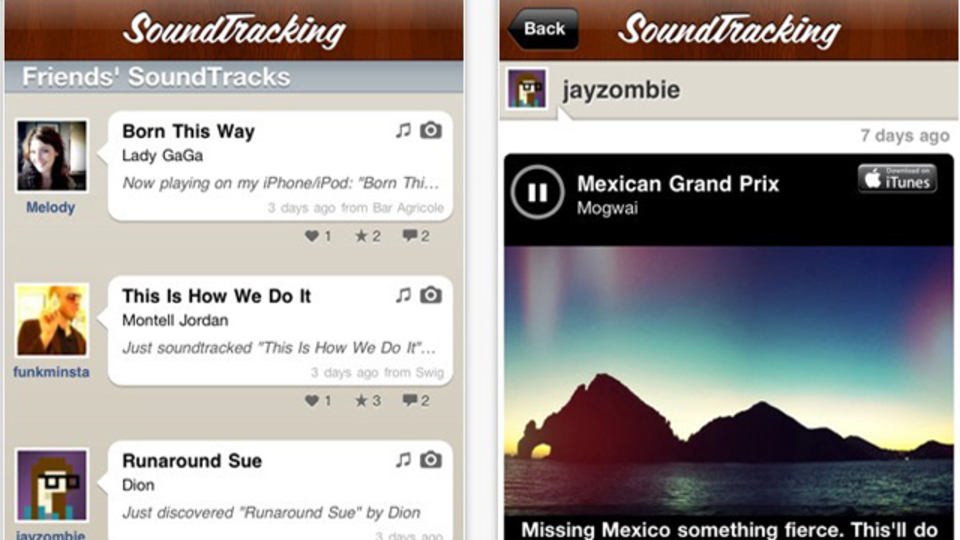 『Soundtracking』を使えば、聞いている曲のタグ付けや共有が簡単に!