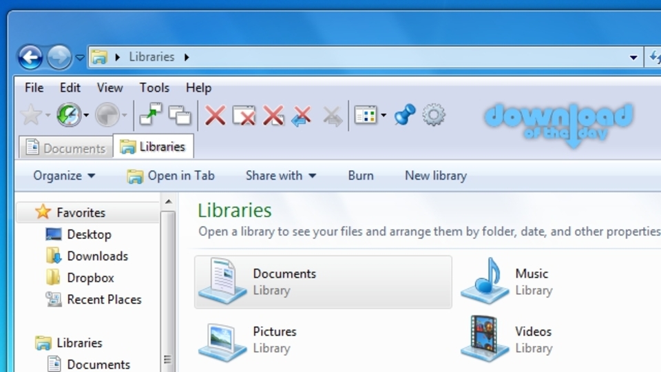 Windowsのエクスプローラにタブ機能を追加できる『QTTabBar』
