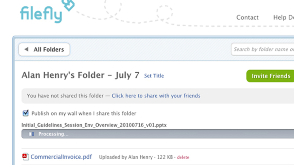 Facebookの友だちとファイル共有&編集できるサービス「FileFly」