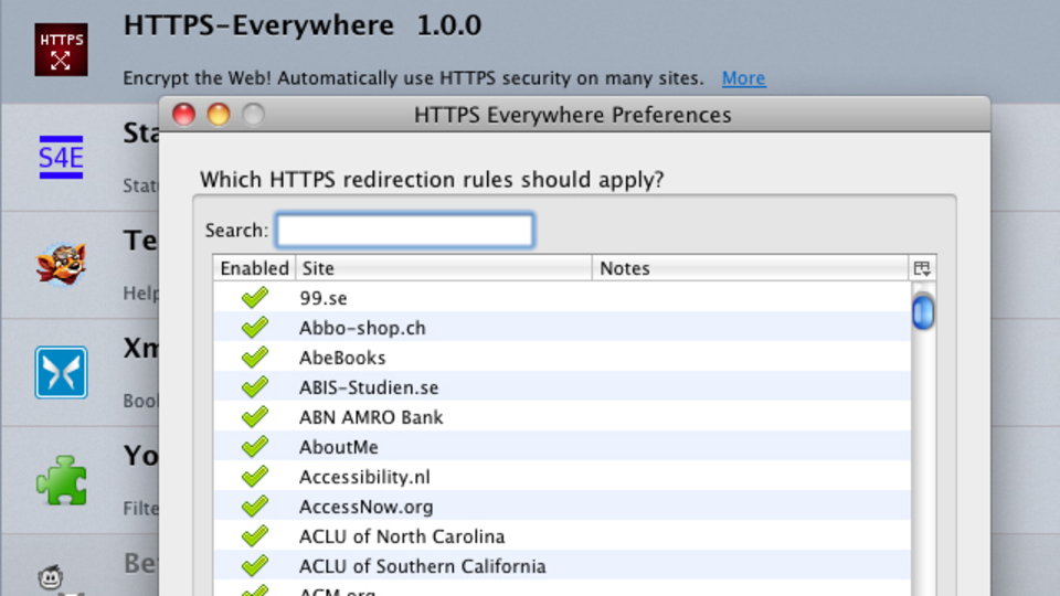 ブラウザを自動的にSSLに切り替えられるFIrefoxのアドオン『HTTPS everywhere』