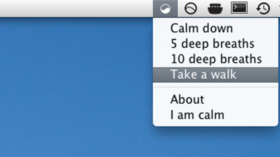 怒りやストレスでカッとなって失敗する前に『CalmDown』でリラックスしましょう
