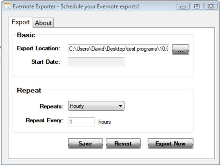 Evernoteデータのローカルバックアップを定期的に自動作成してくれる『Evernote Exporter』