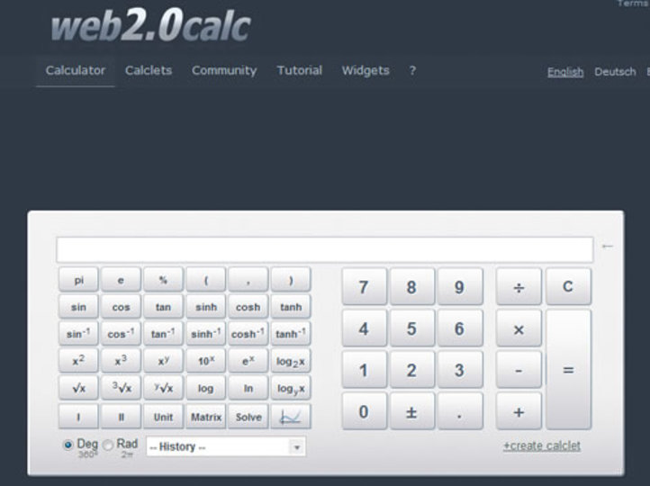なんと行列の計算まで! ウェブ上で複雑な計算ができるサービス「Web2.0calc」