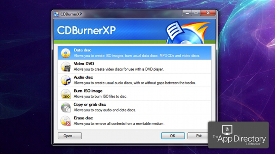 米LH編集部イチオシのWindowsのディスク作成アプリは『CDBurnerXP』で決まり!
