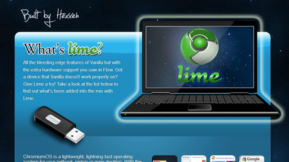 Chrome OSをノートパソコンで使いたいなら、まずは『Chromium Lime』をお試しあれ!