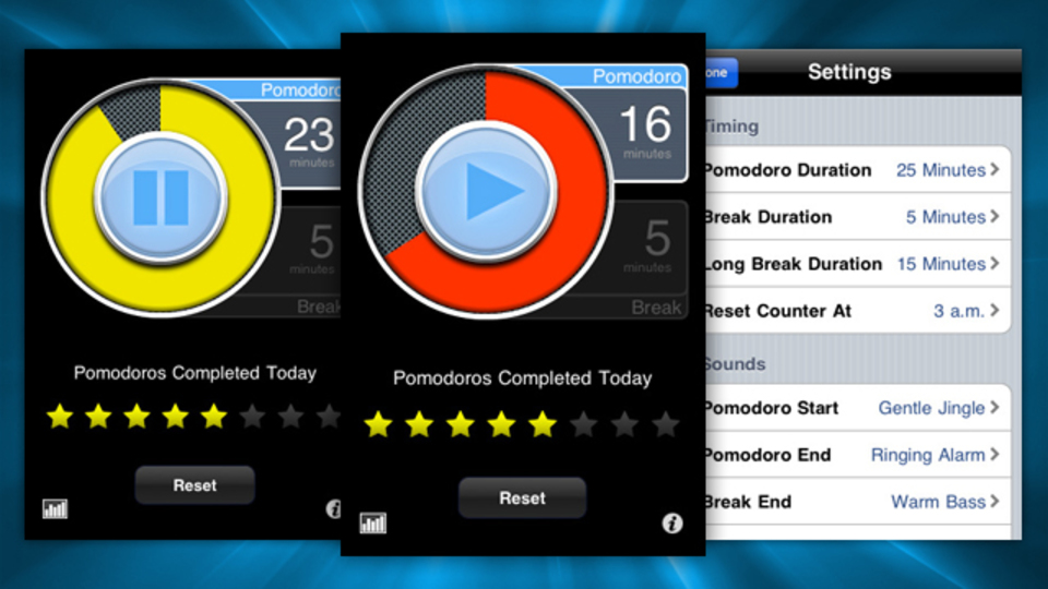 iPhone用『PomodoroPro』で生産性とモチベーションをアップ