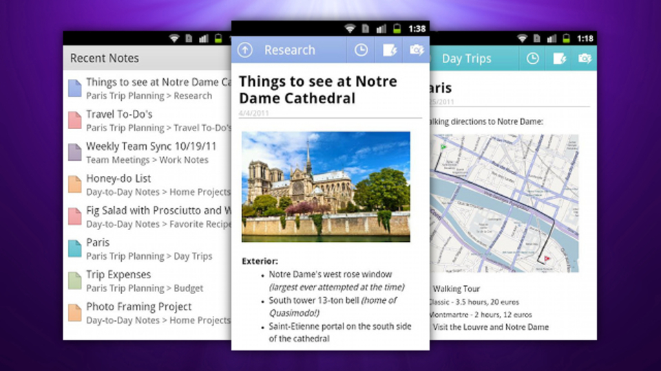 SkyDriveとの同期が可能になった『OneNote』のAndroid版がついにリリース!