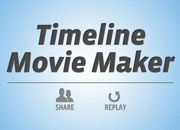 Facebookの自分のタイムラインを動画で遡れる「Timeline Movie Maker」