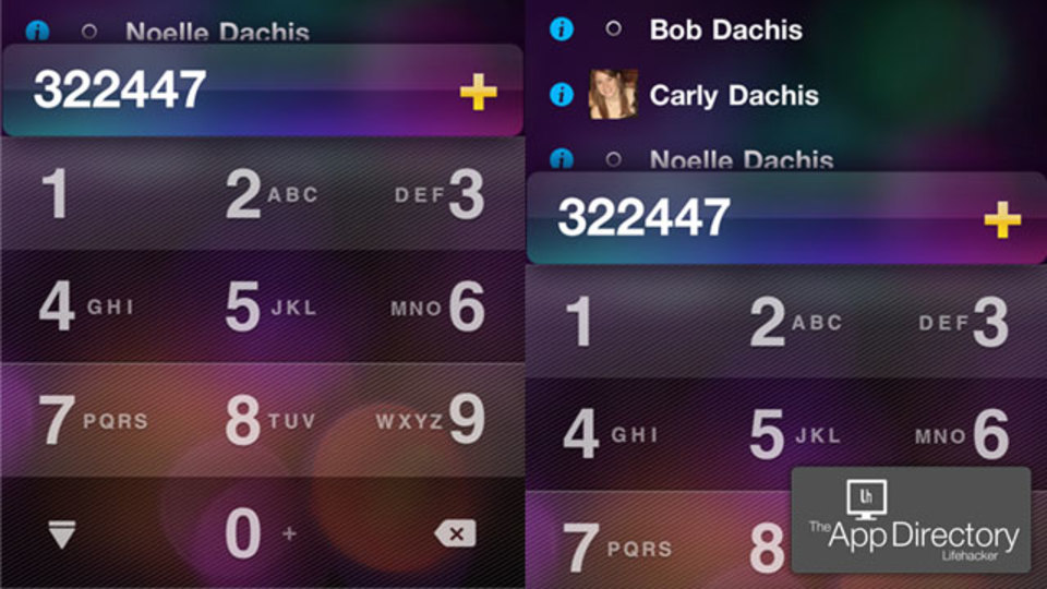 iPhoneのインターフェイスが秀逸なスピードダイヤルアプリ『Tacts』