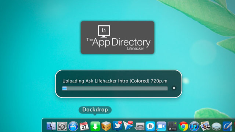 米Lifehacker編集部オススメのMac用クイックアップローダーは『Dockdrop』
